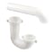 Prime-Line P-Trap, 1-1/2 in. x 1-1/2 in. x 1-1/4 in., Polypropylene (PVC), White (1 Set) MP53505 - alternate 1